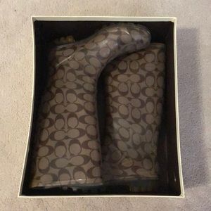 Coach Rainboots